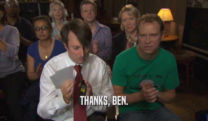 THANKS, BEN.  