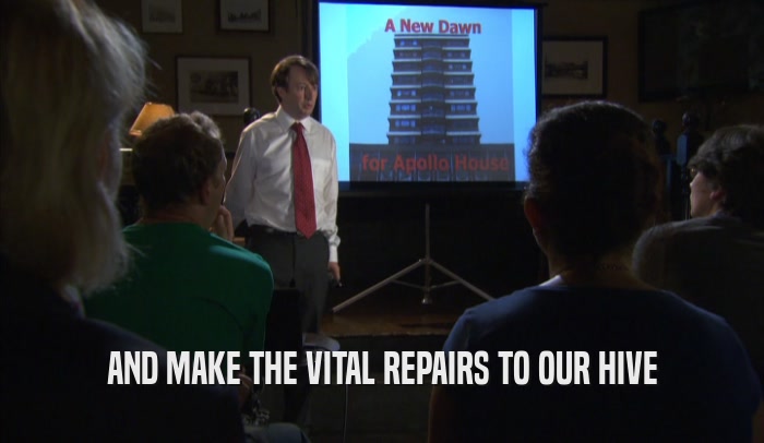 AND MAKE THE VITAL REPAIRS TO OUR HIVE  