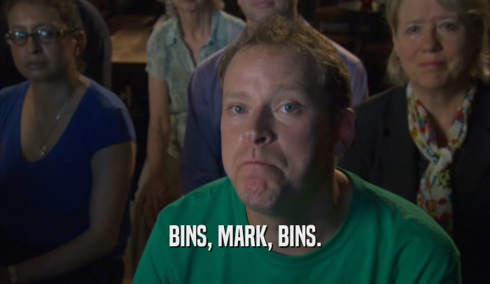 BINS, MARK, BINS.  