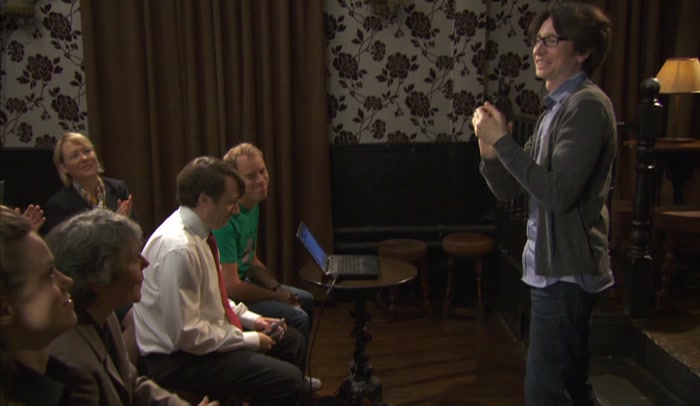 AND FINALLY, MARK CORRIGAN, FLAT FIVE.  