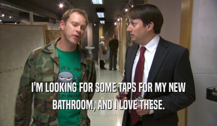 I'M LOOKING FOR SOME TAPS FOR MY NEW BATHROOM, AND I LOVE THESE. 