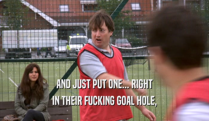 Peep Show | GIFGlobe | AND JUST PUT ONE... RIGHT IN THEIR FUCKING GOAL HOLE,