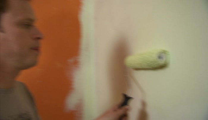 YOU'VE GOT SOME PAINT ON THE LIGHT SWITCH. 