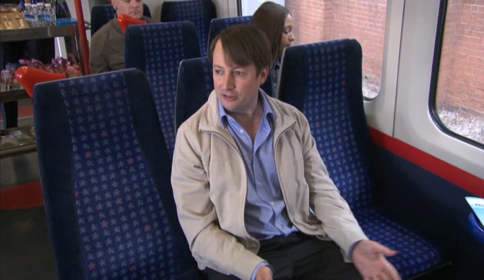 THE TRAIN'S GOING TO LEAVE, JEREMY.  