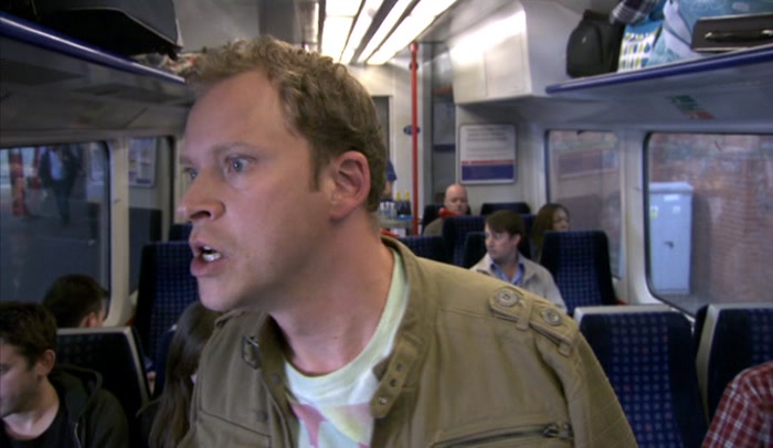 OH, MY FUCKING GOD, THIS TRAIN IS RUNNING ON TIME. 