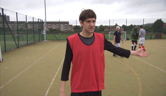 MARK'S JOINING BIBS, YOU GET HIM SECOND HALF. 