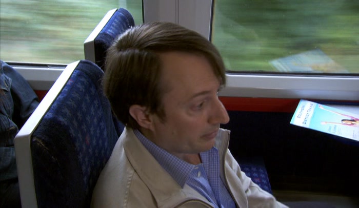 THERE'S A PASSENGER WITHOUT A TICKET WHO REFUSES TO PAY FOR ONE. 