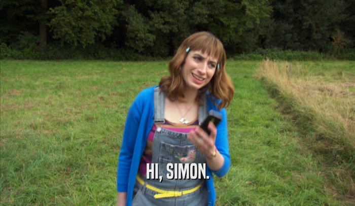 HI, SIMON.
  