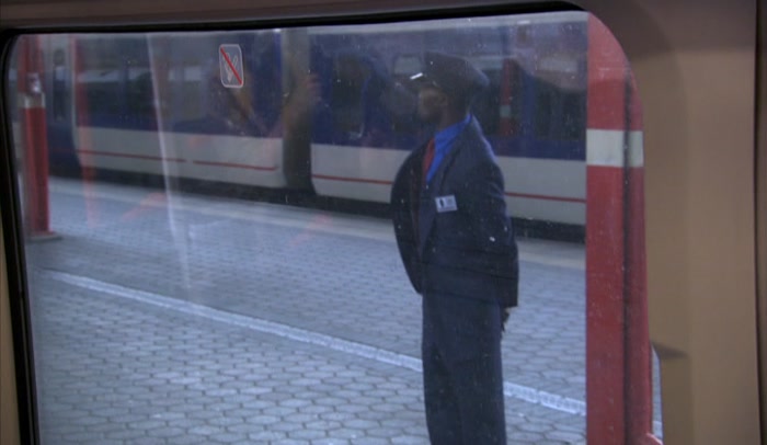 OH, MY FUCKING GOD, THIS TRAIN IS RUNNING ON TIME. 