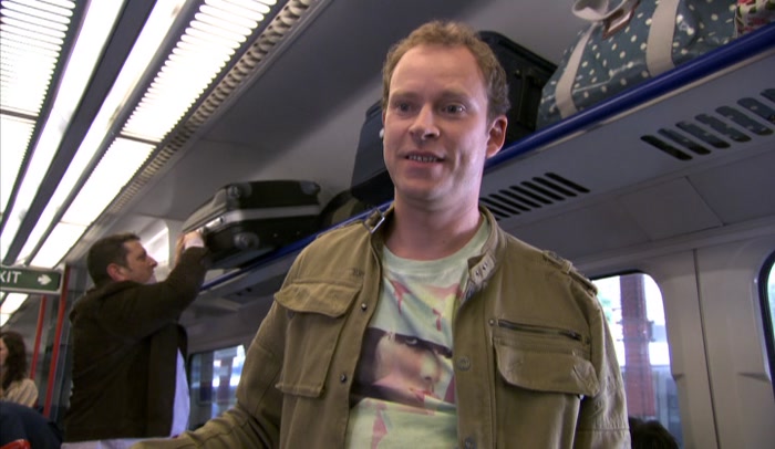 THE TRAIN'S GOING TO LEAVE, JEREMY.  