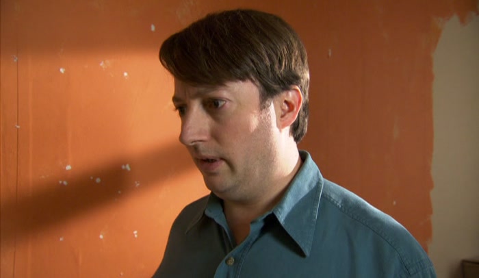 YOU'VE GOT SOME PAINT ON THE LIGHT SWITCH. 