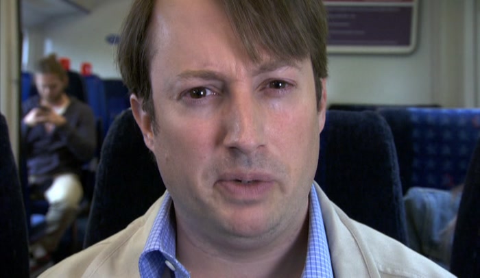 HERE'S A TIP, JEREMY. DON'T WALK ON THE TRACKS. 