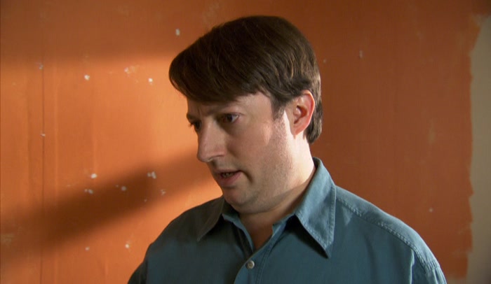 YOU'VE GOT SOME PAINT ON THE LIGHT SWITCH. 