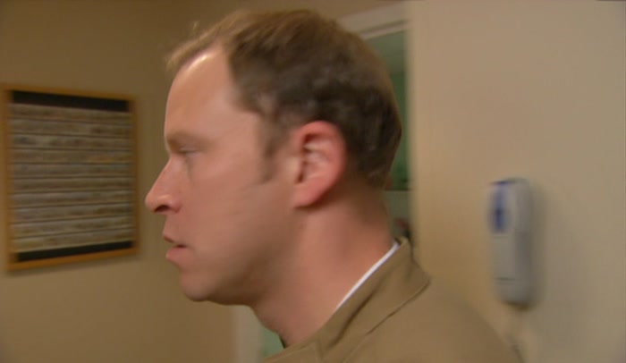 HE'S USING MY MUG, MARK. THEY'RE ALL MY MUGS, JEZ. 