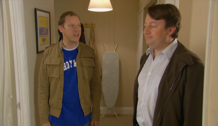 JERRY? JERRY'S A COLLEAGUE FROM THE BANK. THE BANK? 
