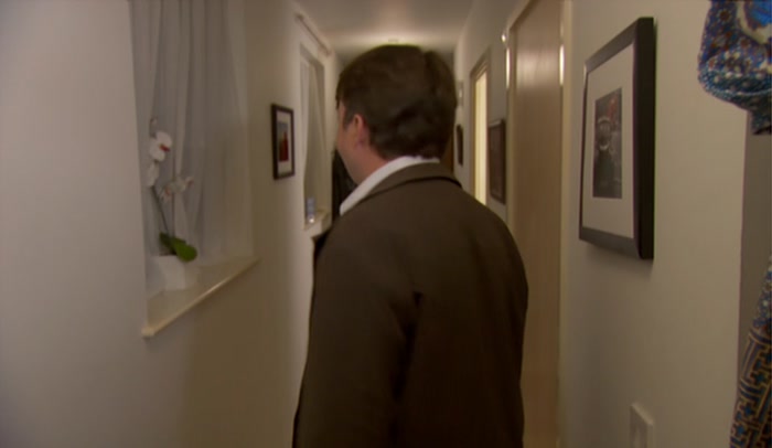 'THERE HE GOES, MY OTHER HALF, MY BETTER HALF, 'ER INDOORS.' 