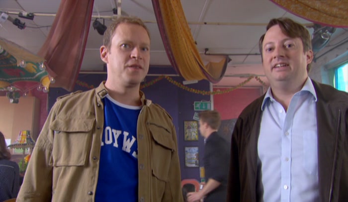 'OH, MY GOD, HE'S CLEANED UP FOR THE WEDDING. 