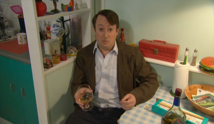 WHILE WE ATE SOME... 'BIT MUCH?' 