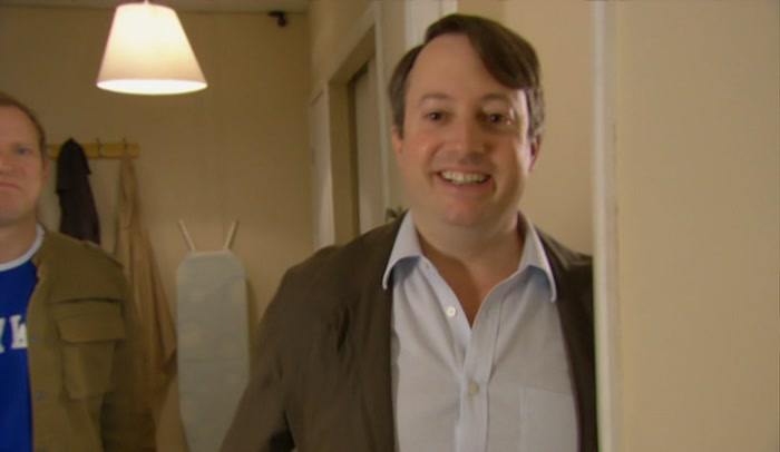 JERRY MOVED IN A FEW WEEKS BACK. YEAH, I'VE JUST SPLIT FROM MY EX. 