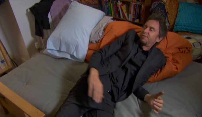 SLEEP IT OFF. I FUCKING HATE A FUTON.  