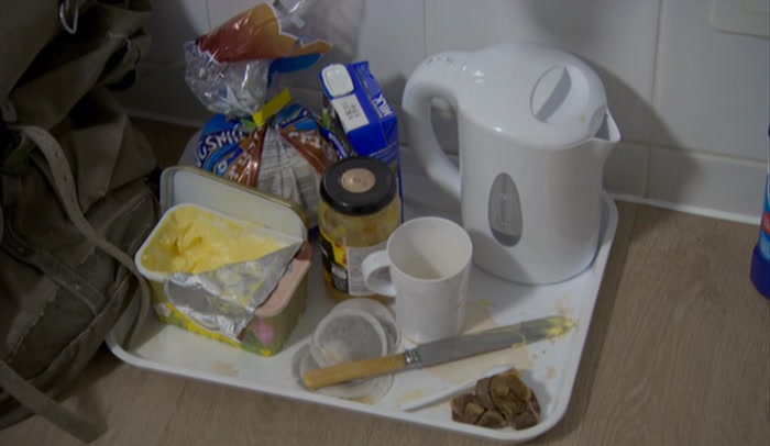 'MMM, TOILET TOAST.' JEZ, I NEED TO... 