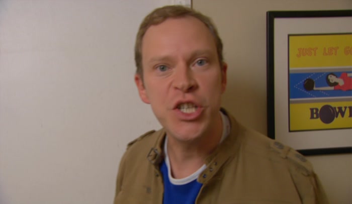 HE'S USING MY MUG, MARK. THEY'RE ALL MY MUGS, JEZ. 