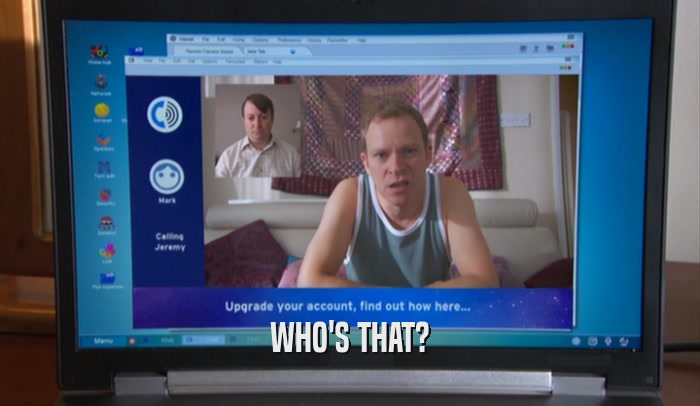 WHO'S THAT?  
