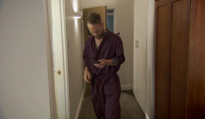 HEY, MARK, DOBS FORGOT THE CHARGER. CAN I GRAB IT? 