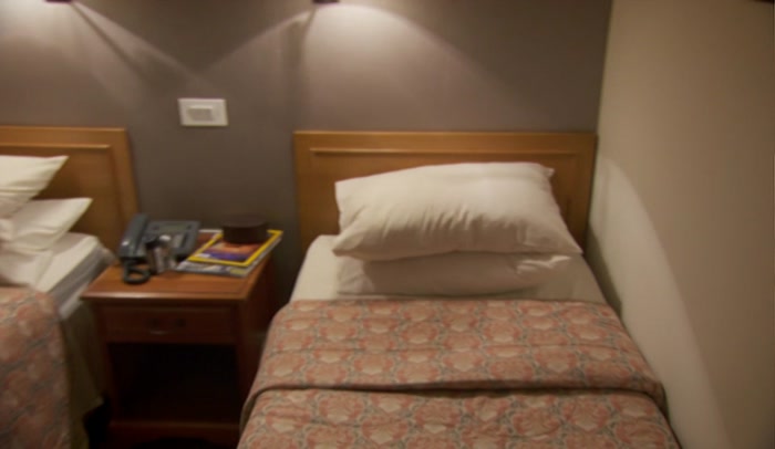 OH, NO PILLOW CHOCOLATE.  