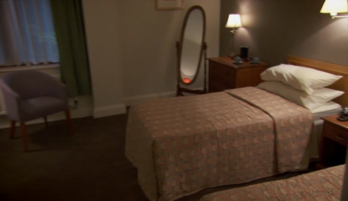 OH, NO PILLOW CHOCOLATE.  