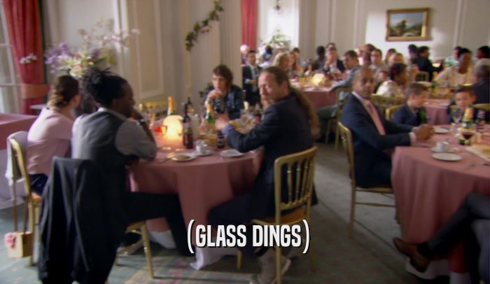 (GLASS DINGS)  