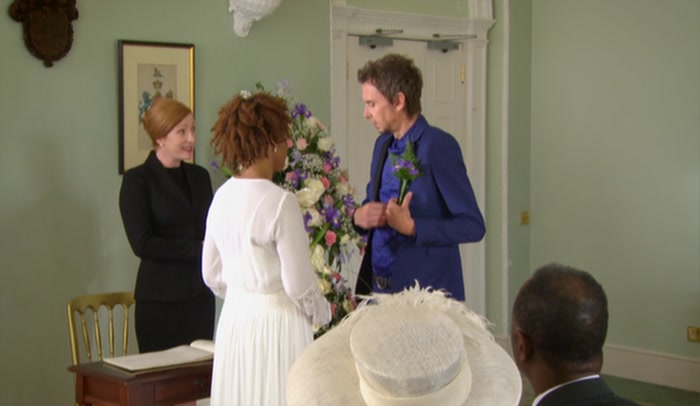 THEY WILL NOW RECITE THE VOWS THEY HAVE WRITTEN TOGETHER. 