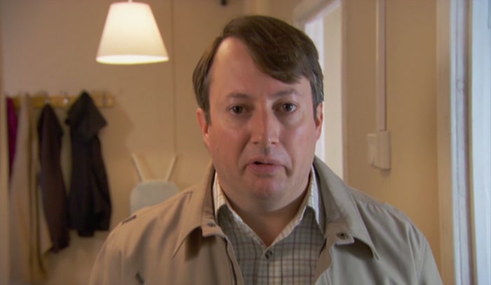I THOUGHT PERHAPS YOU'D BOUGHT YOUR OWN FAN HEATER. 