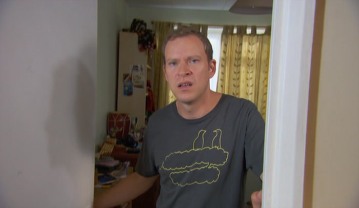 I THOUGHT PERHAPS YOU'D BOUGHT YOUR OWN FAN HEATER. 