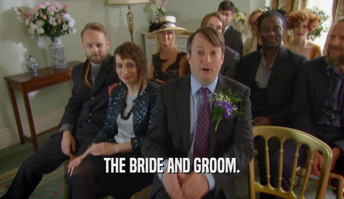 THE BRIDE AND GROOM.  