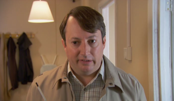 I THOUGHT PERHAPS YOU'D BOUGHT YOUR OWN FAN HEATER. 