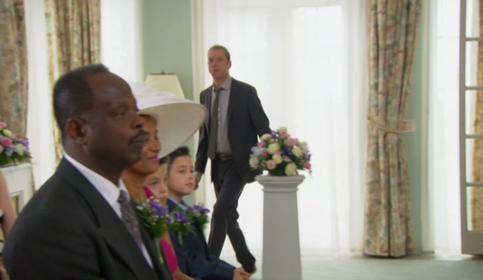 JEREMY: FIRST MISTAKE - NO BOUNCERS AT THE WEDDING. I'M IN. 