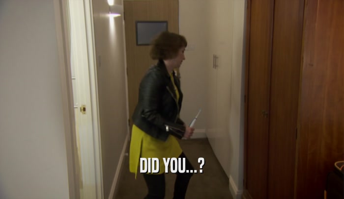 DID YOU...?  