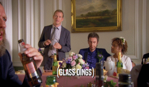(GLASS DINGS)  