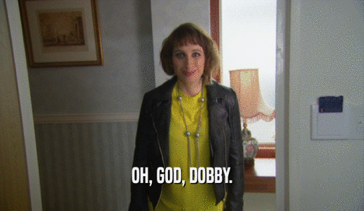OH, GOD, DOBBY.  