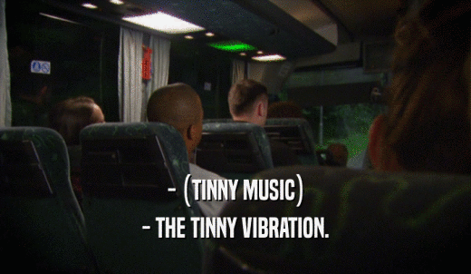 - (TINNY MUSIC) - THE TINNY VIBRATION. 