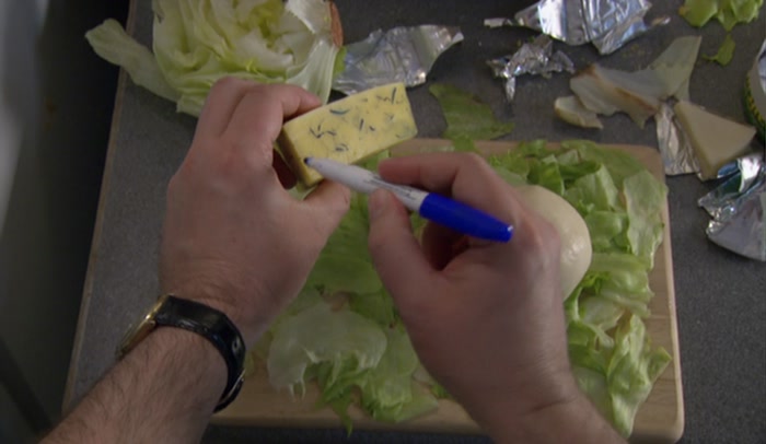 - ...PLUS A TASTY YOUNG STILTON. - INGENIOUS. BUT TOTALLY MENTAL. 