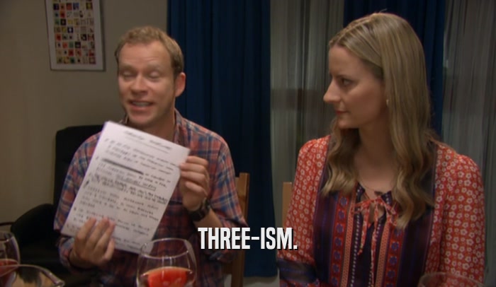 THREE-ISM.  