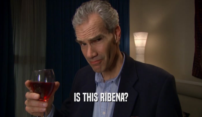IS THIS RIBENA?  
