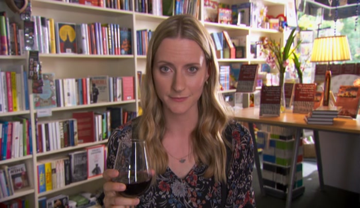 I COULDN'T HELP NOTICING THAT YOUR BOOK'S CO-WRITTEN. 