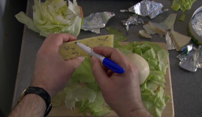 - ...PLUS A TASTY YOUNG STILTON. - INGENIOUS. BUT TOTALLY MENTAL. 