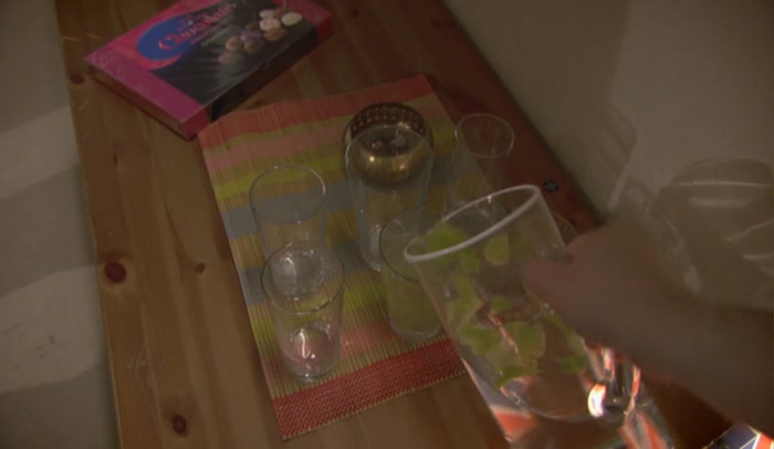 MMMM, RUM, WATER, LETTUCE, VINEGAR AND THE SECRET INGREDIENT - SALT. 
