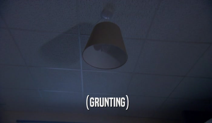 (GRUNTING)  