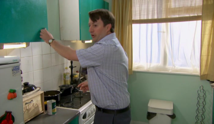 YES, WELL, SHE'S GOT A HUSBAND AND, IN 30 MINUTES, HE'LL WANT SOME DINNER. 