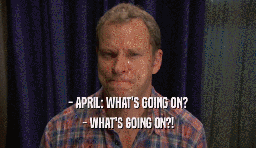 - APRIL: WHAT'S GOING ON? - WHAT'S GOING ON?! 
